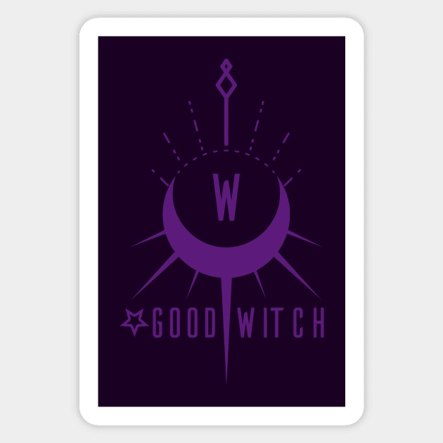 Good Witch Sticker by Purplehate